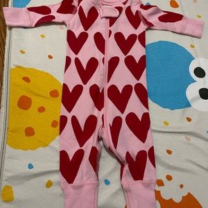 Hannah Andersson heart pajamas